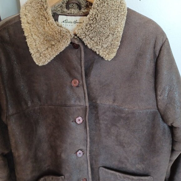 Eddie Bauer 100 sheepskin